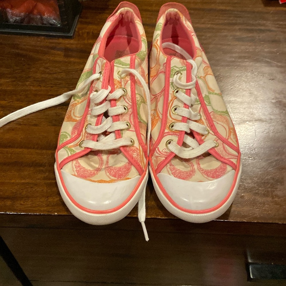 Coach Woman Pink sneakers